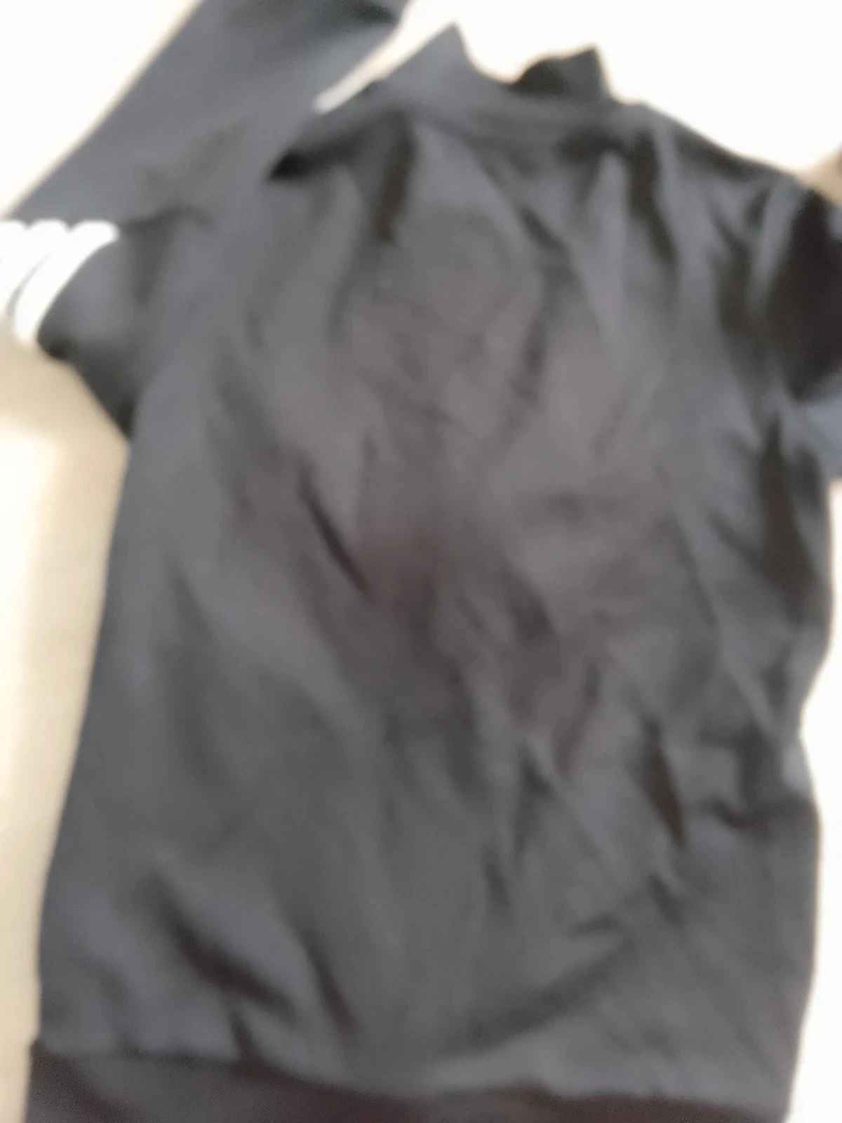 Black adidas 7/8 year old tracksuit jacket – photo 2